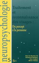 Couverture du livre « Traitement et reconnaissance des visages ; du percept à la personne » de Barbeau aux éditions Solal