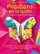 Couverture du livre « Papillons en origami » de Nick Robinson aux éditions Nuinui