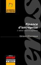 Couverture du livre « Finance d'entreprise (2e édition) » de Gerard Charreaux aux éditions Editions Ems