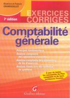 Couverture du livre « Exercices corrigés comptabilité générale (7e édition) » de Grandguillot/Grandgu aux éditions Gualino