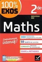 Couverture du livre « Maths 2de - exercices resolus - seconde » de Laurent Darre aux éditions Hatier