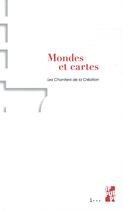 Couverture du livre « Mondes et cartes » de  aux éditions Pu De Provence