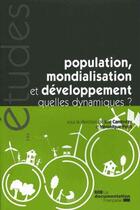 Couverture du livre « Population et dévéloppement » de  aux éditions Documentation Francaise