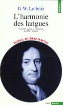 Couverture du livre « Harmonie Des Langues (L') » de Leibniz Gottfried Wi aux éditions Points