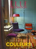 Couverture du livre « Elle décoration ; inspirations couleurs » de Catherine Scotto aux éditions Glenat