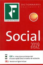 Couverture du livre « Dictionnaire social (édition 2019) » de  aux éditions Revue Fiduciaire