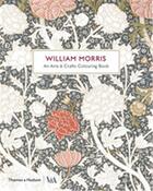 Couverture du livre « William morris & co an arts & crafts colouring book » de Victoria & Albert Mu aux éditions Thames & Hudson