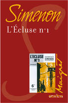 Couverture du livre « L'écluse n°1 » de Georges Simenon aux éditions Omnibus