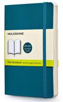 Couverture du livre « Carnet bleu sous marin couverture souple poche pages blanches » de Moleskine aux éditions Moleskine Papet