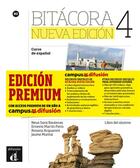 Couverture du livre « Bitácora 4 ; espagnol ; B2 ; livre de l'élève + MP3 téléchargeable premium » de  aux éditions La Maison Des Langues