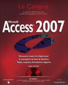 Couverture du livre « Access 2007 le campus » de Roger Jennings aux éditions Pearson