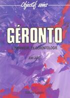 Couverture du livre « Geronto l infirmiere en gerontologie » de Laudet aux éditions Lamarre