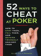Couverture du livre « 52 Ways to Cheat at Poker » de Allan Kronzek aux éditions Penguin Group Us