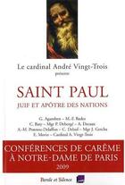 Couverture du livre « Conférences de Carême de Paris » de Mgr Vingt Trois aux éditions Parole Et Silence