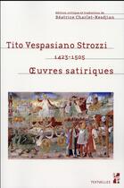 Couverture du livre « Tito vespasiano strozzi 1 » de Charlet Mesdjian Bea aux éditions Pu De Provence