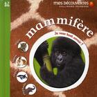 Couverture du livre « Mammifère » de  aux éditions Gallimard-jeunesse