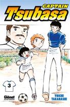 Couverture du livre « Captain Tsubasa Tome 3 » de Yoichi Takahashi aux éditions Glenat