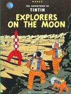Couverture du livre « The adventures of Tintin t.17 ; explorers on the moon » de Herge aux éditions Casterman