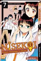Couverture du livre « Nisekoi - amours, mensonges et yakusas ! t.7 » de Naoshi Komi aux éditions Crunchyroll