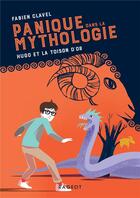 Couverture du livre « Panique dans la mythologie t.4 ; Hugo et la toison d'or » de Fabien Clavel aux éditions Rageot