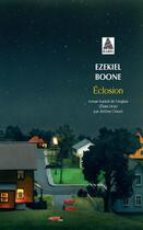 Couverture du livre « Éclosion » de Ezekiel Boone aux éditions Actes Sud