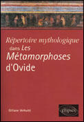Couverture du livre « Repertoire Mythologique Dans Les Metamorphoses D'Ovide » de Verhulst aux éditions Ellipses Marketing