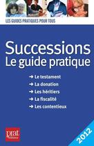 Couverture du livre « Successsions 2012 » de S Dibos Lacroux aux éditions Prat