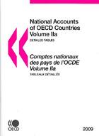 Couverture du livre « National accounts of OCDE, volume IIa, detailed tables ; comptes nationaux des pays de l'OCDE, volume IIa, tableaux détaillés » de  aux éditions Ocde