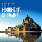 Couverture du livre « Calendrier monuments de France (édition 2019) » de  aux éditions Hugo Image