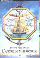 Couverture du livre « L'ancre de misericorde » de Pierre Mac Orlan aux éditions Gallimard-jeunesse