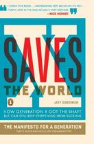 Couverture du livre « X Saves the World » de Gordinier Jeff aux éditions Penguin Group Us