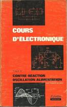 Couverture du livre « Cours D'Electronique 4. Oscill. Tr. Signaux » de Milsant aux éditions Eyrolles