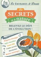 Couverture du livre « Les énigmes de Darwin ; les secrets de la nature » de Valerie Monnet aux éditions Mango