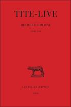Couverture du livre « Histoire romaine Tome 15 ; L25 » de Tite-Live aux éditions Belles Lettres