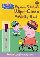 Couverture du livre « PEPPA PIG ; Peppa and George's wipe-clean activity book » de  aux éditions Ladybird