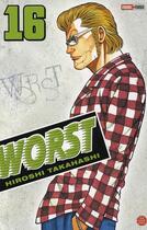 Couverture du livre « Worst t.16 » de Hiroshi Takahashi aux éditions Panini