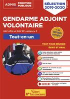 Couverture du livre « Gendarme adjoint volontaire APJA ; GAV EP ; catégorie C ; tout-en-un (concours 2019/2020) (édition 2019/2020) » de  aux éditions Vuibert