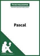 Couverture du livre « Pascal » de Aurelie Garon aux éditions Lepetitphilosophe.fr