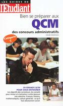 Couverture du livre « Bien se préparer aux QCM des concours de catégorie C » de Celine Manceau aux éditions L'etudiant