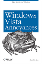 Couverture du livre « Windows Vista ; annoyances » de David A. Karp aux éditions O'reilly Media
