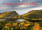 Couverture du livre « Paysages d'Automne au Québec (Calendrier mural 2020 DIN A3 horizontal) ; Toiles de couleurs naturelles (Calendrier mensuel, 14 Pages ) » de Mario Plourde aux éditions Calvendo