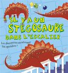 Couverture du livre « Il y a un stégosaure dans l'escalier » de  aux éditions Grenouille