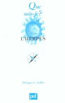 Couverture du livre « L'herpes qsj 3682 » de Judlin Philippe Geor aux éditions Que Sais-je ?