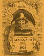 Couverture du livre « Le grand double almanach belge, dit de Liège (édition 2021) » de  aux éditions Casterman