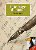 Couverture du livre « Une page d'amour » de Émile Zola aux éditions Numeriklivres