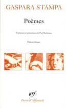Couverture du livre « Poèmes » de Gaspara Stampa aux éditions Gallimard