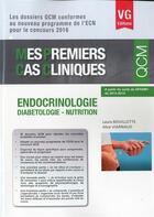 Couverture du livre « Mes premiers cas cliniques endocrinologie » de Bouillette Laura aux éditions Vernazobres Grego