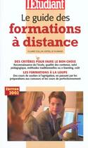 Couverture du livre « Le guide des formations a distance » de Claire Collin aux éditions L'etudiant