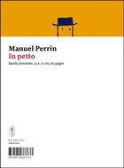 Couverture du livre « In petto » de Manuel Perrin aux éditions Art Et Fiction