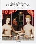 Couverture du livre « Les dessous des chefs-d'oeuvre ; belles et nues » de Rose-Marie Hagen et Rainer Hagen aux éditions Taschen